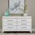 Reflections Wood 6-Drawer Double Dresser w/Lights