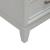 Reflections Wood 2-Drawer Nightstand w/Lights & Charging Station