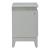 Reflections Wood 2-Drawer Nightstand w/Lights & Charging Station