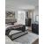 SM Rowanbeck Wood Upholstered Panel Bed