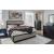 SM Rowanbeck Wood Upholstered Panel Bed