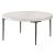 Dahlia Wood/Metal Round Coffee Table