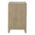 Brentwood Wood 3-Drawer Nightstand w/Charging Station