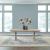 Brentwood Rectangular Wood Extendable Double Pedestal Dining Table