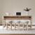 Brentwood 3-Piece Wood Cocktail Table Set | Sandstone Finish