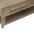 Brentwood Rectangular Wood 2-Drawer Cocktail Table w/Casters