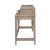 Brentwood Wood Console Bar Table Set with 3 Swivel Stools