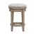 Brentwood Wood Console Bar Table Set with 3 Swivel Stools