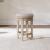 Brentwood Wood Console Bar Table Set with 3 Swivel Stools