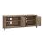 Brentwood 78-inch Wood 4-Door TV Console