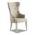 SM Jasper County Fabric/Wood Dining Host Chair
