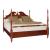 Cherry Grove Wood Low Poster Bed, Queen Size
