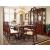 Cherry Grove Wood Extendable Pedestal Dining Room Set