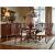 Cherry Grove Rectangular Wood Extendable Pedestal Dining Table