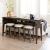 Mill Creek Console Bar Table Set with 3 Stools | Peppercorn