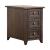 Mill Creek Rectangular Wood 3-Drawer Chairside Table
