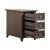 Mill Creek Rectangular Wood 3-Drawer Chairside Table