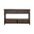 Mill Creek Rectangular Wood 2-Drawer Sofa Table w/2 Baskets