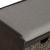 Mill Creek Linen/Wood Wall Bench w/3 Baskets