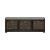 Mill Creek Linen/Wood Wall Bench w/3 Baskets