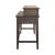 Mill Creek Rectangular Wood Console Bar Table w/Charging Station