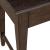 Mill Creek Rectangular Wood Console Bar Table w/Charging Station