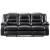 Vacherie PU Manual Reclining Sofa