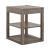 Bartlett Field Rectangular Wood Chairside Table
