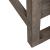 Bartlett Field Rectangular Wood Console Bar Table w/Charging Station