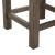 Bartlett Field Wood Console Bar Table Set with 3 Stools
