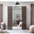 Platinum Legno Wood/LED Platform Bedroom Set