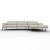 Le Marais Fabric Sofa w/Right Hand Chaise Facing