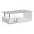 Torkel Glass/Lacquer Storage Coffee Table