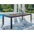 East Beach Aluminum/HDPE Rectangular Dining Table