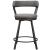 Appert Industrial Swivel Counter Height Chair