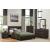 Lorenzi Leatherette Bed, Queen Size