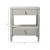 Wood Bedside Table w/2 Drawers