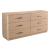 Nomad Wood Double Dresser w/6 Drawers