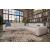 Boston Fabric/Leather L-Shaped Sectional Sofa