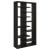 Altmark Bookcase with Staggered Floating Shelves