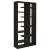Altmark Bookcase with Staggered Floating Shelves