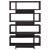 Reid 4-tier Open Back Geometric Bookcase