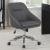 Jackman Upholstered Leatherette Office Chair with Chrome Base