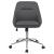 Jackman Upholstered Leatherette Office Chair with Chrome Base
