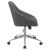 Jackman Upholstered Leatherette Office Chair with Chrome Base