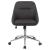 Jackman Upholstered Leatherette Office Chair with Chrome Base