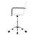 Amaturo Acrylic Seat Office Chair with Chromed Base