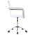Amaturo Acrylic Seat Office Chair with Chromed Base