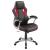 Lucas Upholstered Leatherette/Mesh Gaming Office Chair 