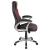 Lucas Upholstered Leatherette/Mesh Gaming Office Chair 